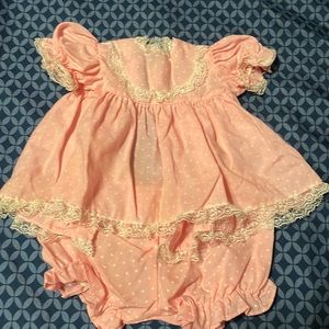 Homemade cabbage patch outfit